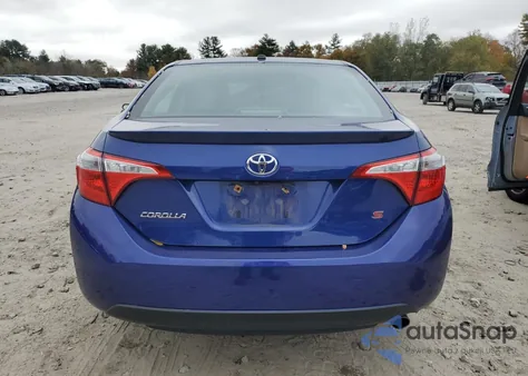 2015 Toyota Corolla L from USA, damaged, VIN 2T1BURHEXFC398821